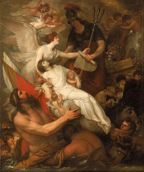 The Immortality of Nelson, Benjamin West
